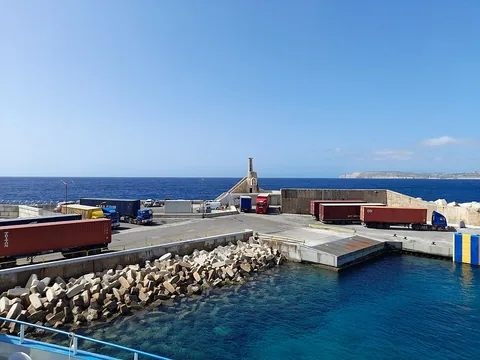 View of Cirkewwa, Malta