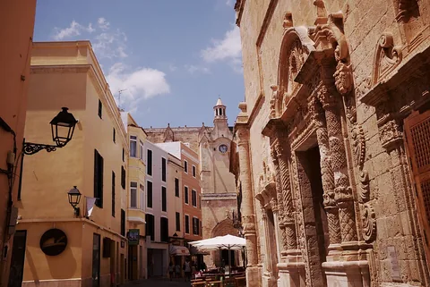 View of Ciutadella, Spain
