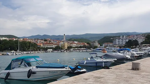 View of Crikvenica, Croatia