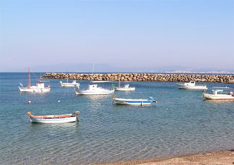 View of Ereikoussa, Greece