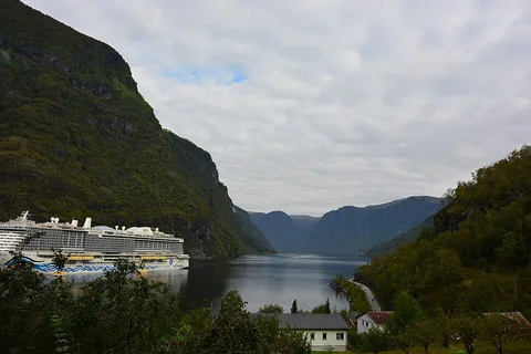 View of Flåm, Norway
