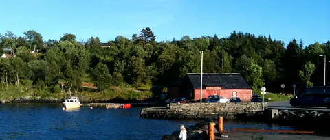 View of Flesland, Norway