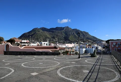 View of Forio, Italy