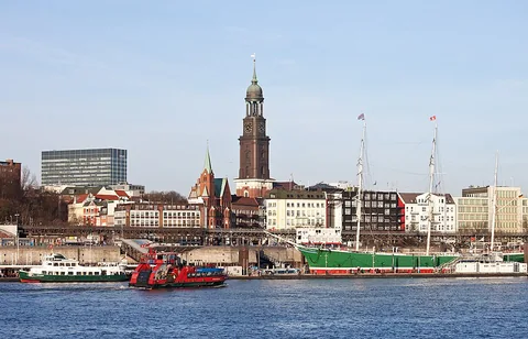 View of Hamburg, Germany