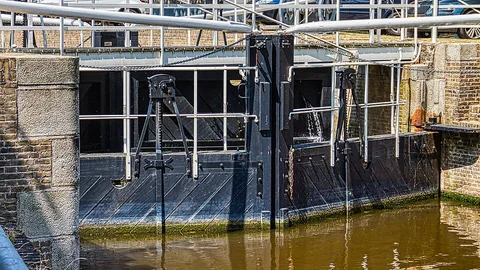 View of Harlingen, Netherlands