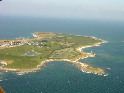 View of Hoedic, France
