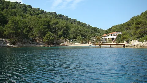 Hvar coastline near Hvar Vira, Croatia