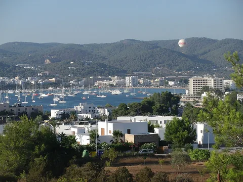 View of Ibiza San Antonio, Spain