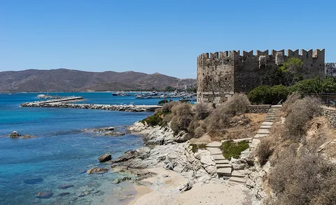 View of Karystos, Greece