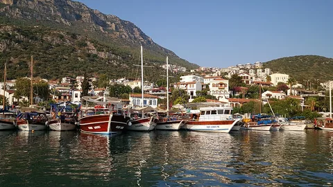 View of Kas, Turkey