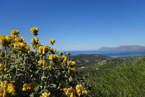 View of Kissamos, Greece