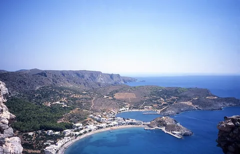 View of Kythira, Greece