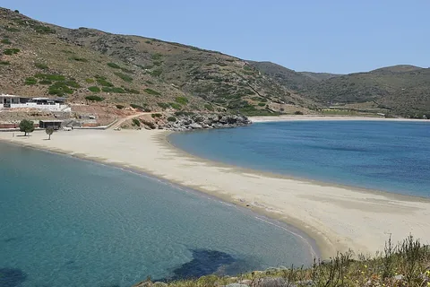 View of Kythnos, Greece