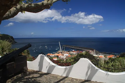 View of Lajes, Portugal