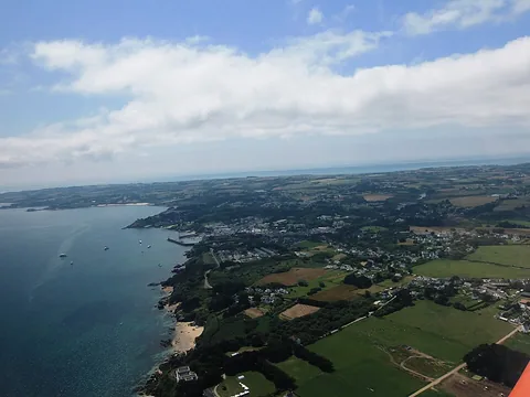 View of Le Palais Belle-ile, France