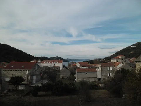 View of Luka Sipanska, Croatia