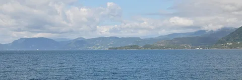 Bjørnafjorden coast near Malkenes, Norway
