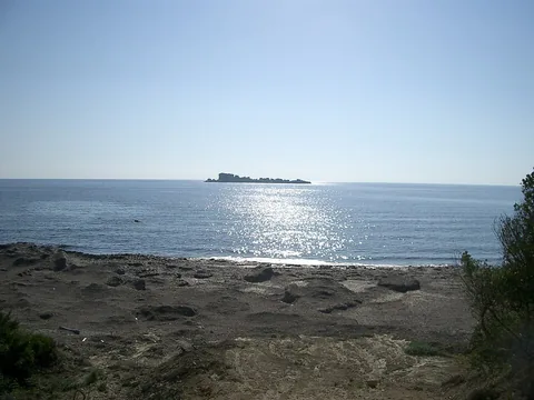 View of Mathraki, Greece