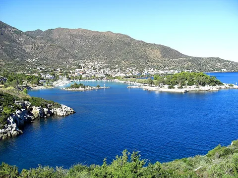 View of Methana, Greece