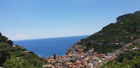 View of Minori, Italy