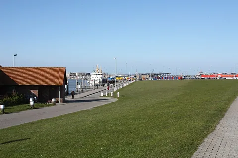 View of Norddeich, Germany