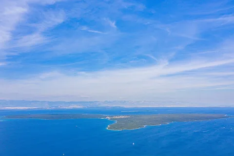 View of Olib, Croatia