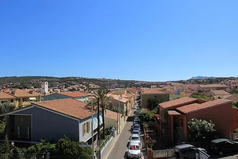 View of Palau, Italy