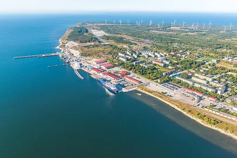 View of Paldiski, Estonia