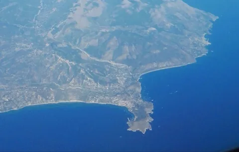 View of Palinuro, Italy