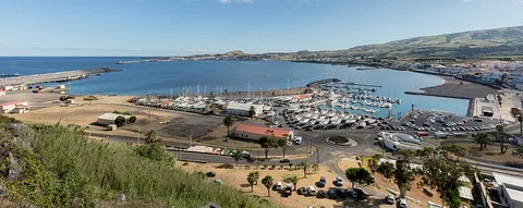 View of Praia da Vitoria, Portugal