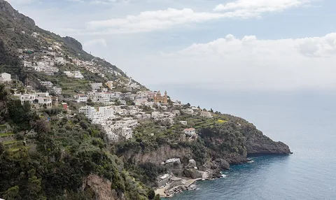 View of Praiano, Italy
