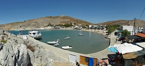 View of Pserimos, Greece