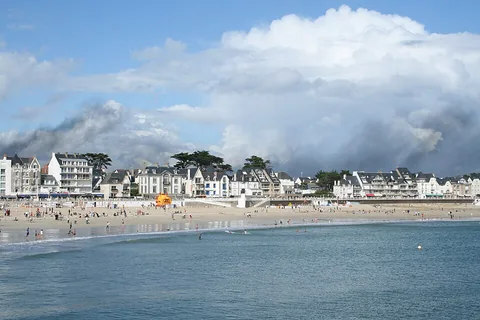 View of Quiberon, France