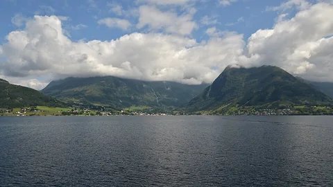 View of Rosendal, Norway