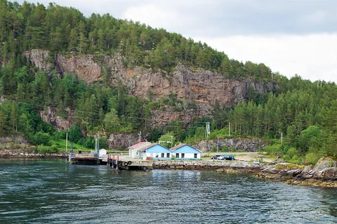 View of Rysjedalsvika, Norway