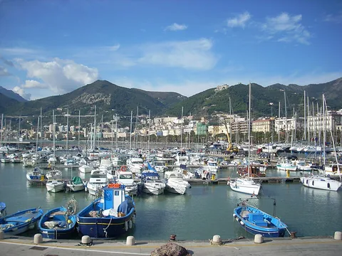 View of Salerno Masuccio, Italy