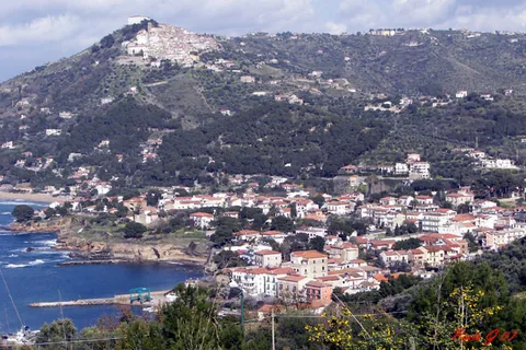 View of San Marco di Castellabate, Italy