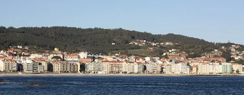 View of Sanxenxo, Spain