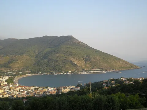View of Sapri, Italy