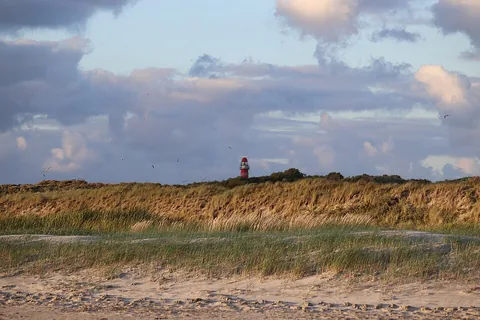 View of Schiermonnikoog, Netherlands
