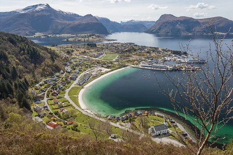 View of Selje, Norway