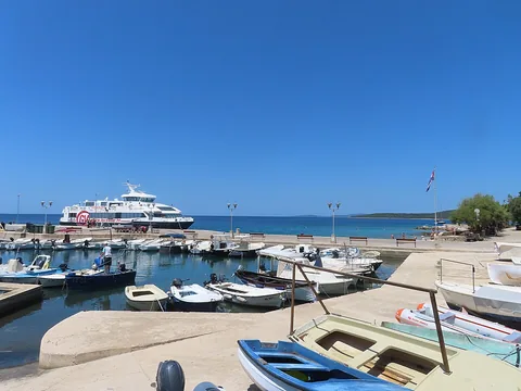 View of Silba, Croatia