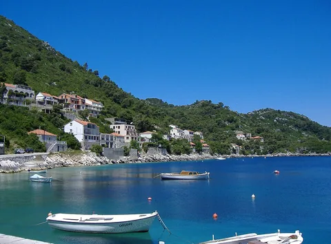 View of Sobra, Croatia