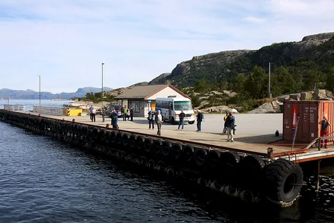 View of Sollibotn, Norway