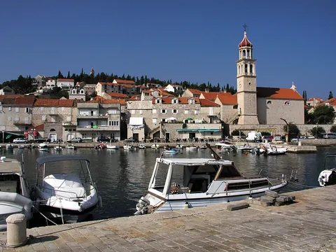 View of Sutivan, Croatia