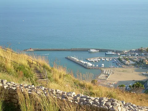 View of Terracina, Italy