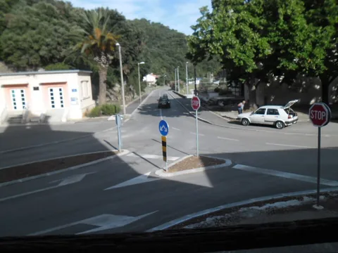 View of Ubli, Croatia