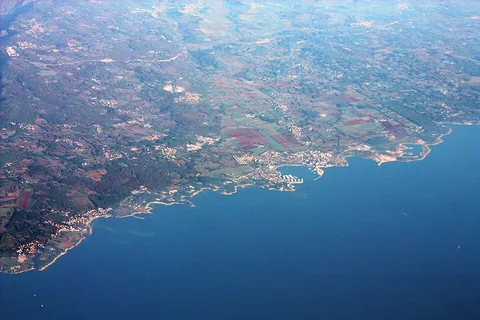 View of Umag, Croatia
