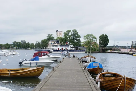 View of Vastervik, Sweden