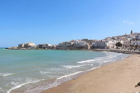 View of Vieste, Italy